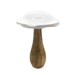 Ornament, Mushroom Standing Mango Wood 7 in