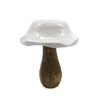 Ornament, Mushroom Standing Mango Wood 5 in