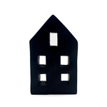 Ornament, Black House Mango Wood Lg