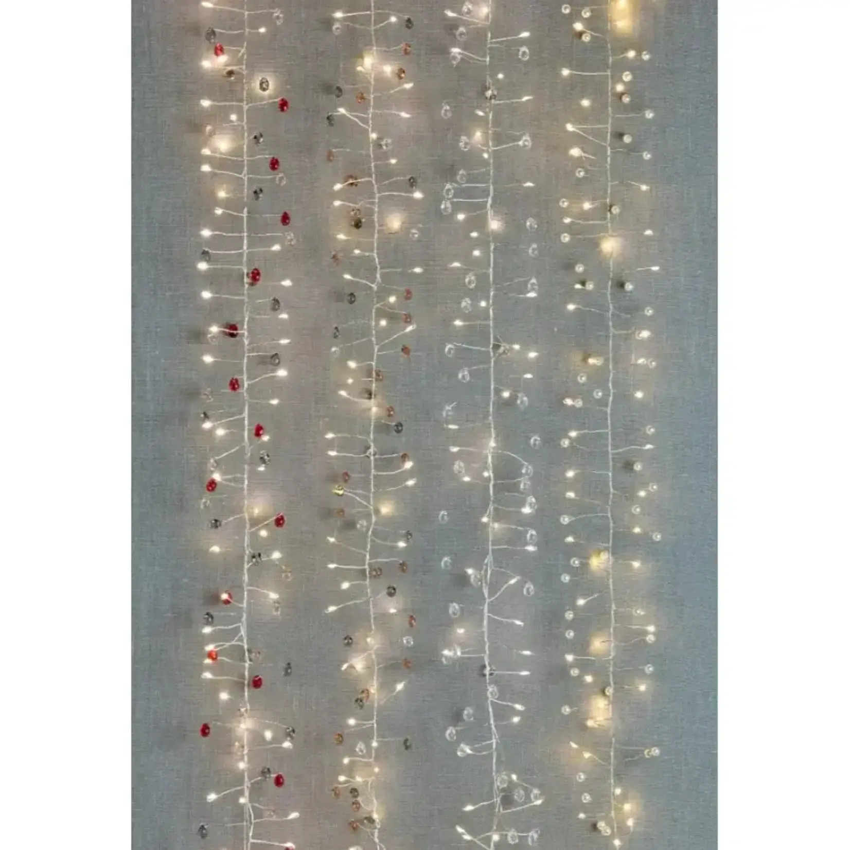 Light, Crystal Cluster String 8ft