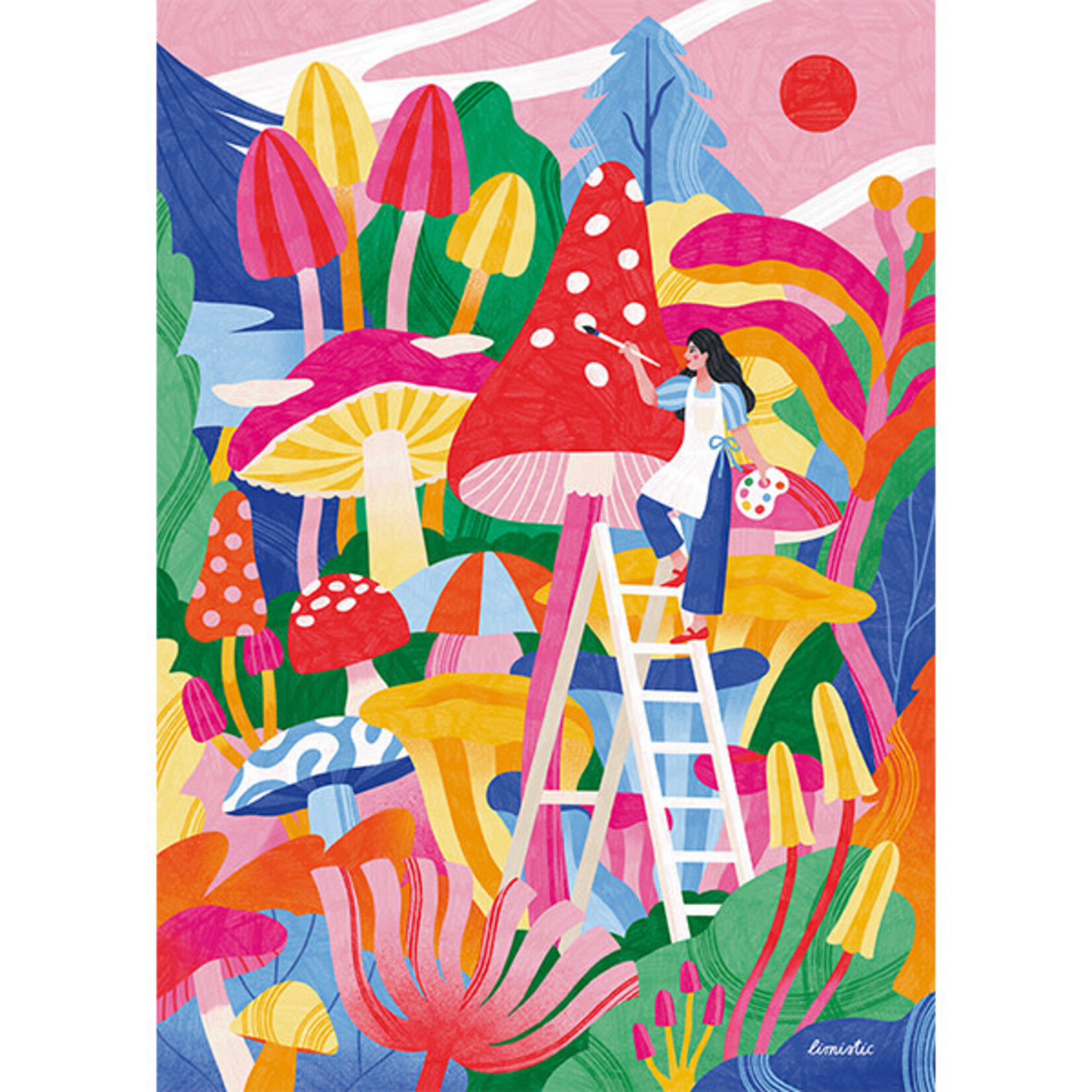 Puzzle, Mycology Whimsy 500pc