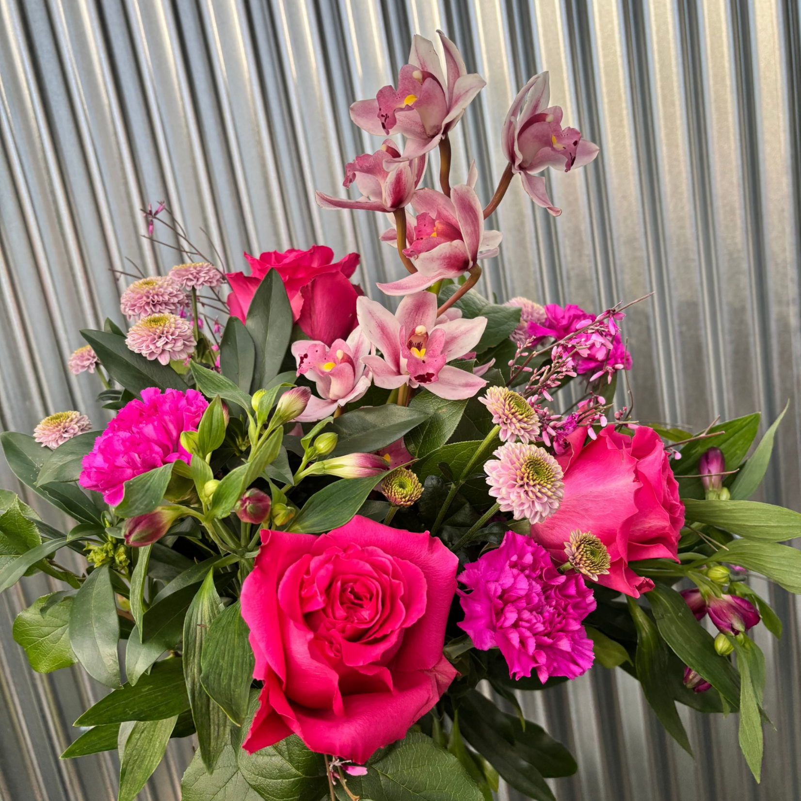 Seasonal Orchid Bouquet