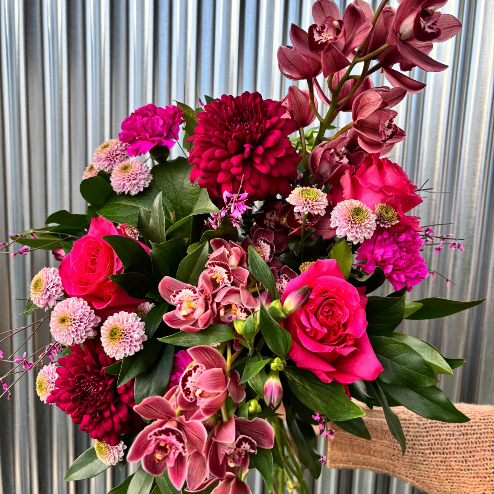 Seasonal Orchid Bouquet