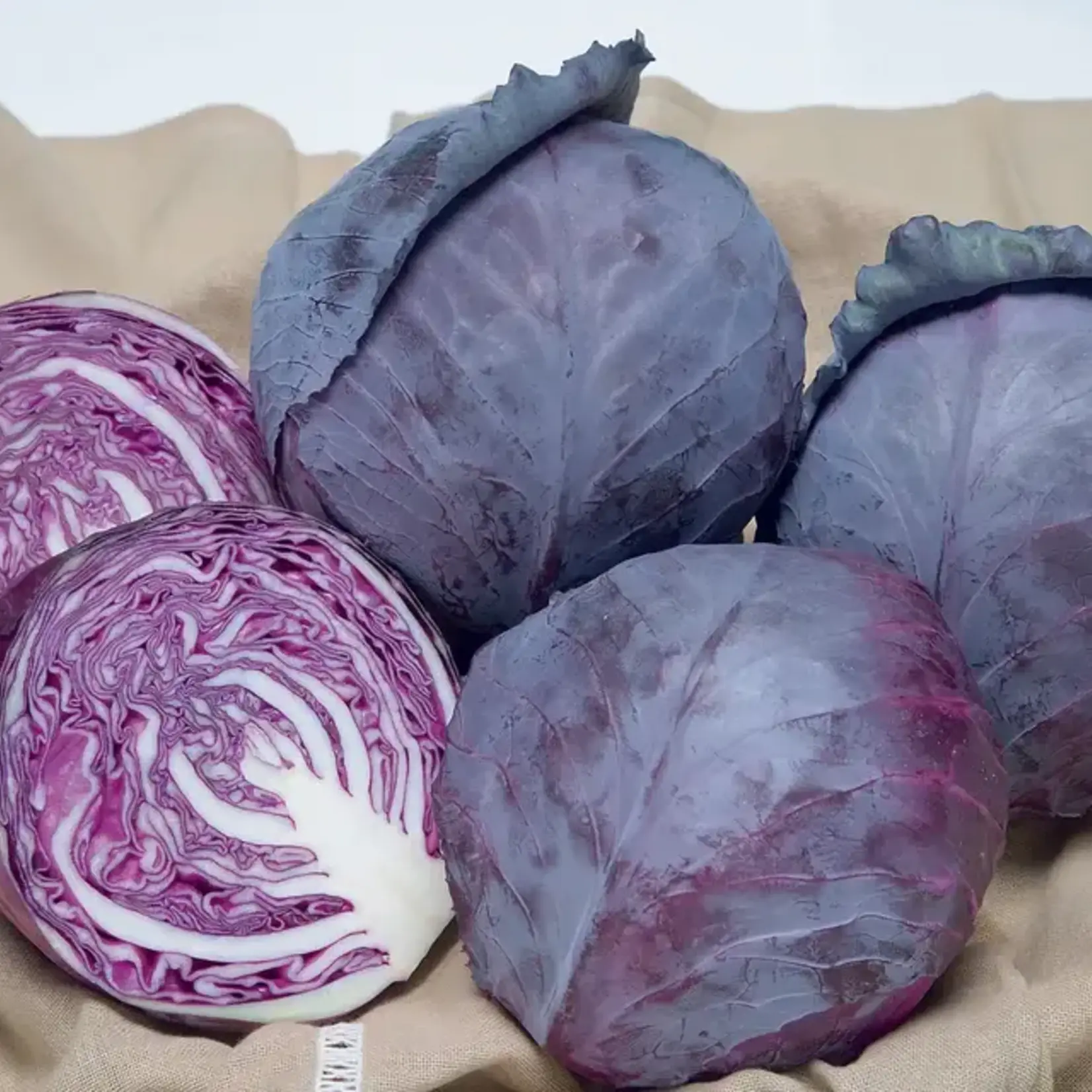 Seeds, Cabbage Ruby Ball Improved (West Coast Seeds)