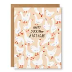 Card, Ducking Birthday