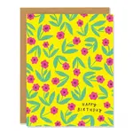 Card, Little Flowers Birthday