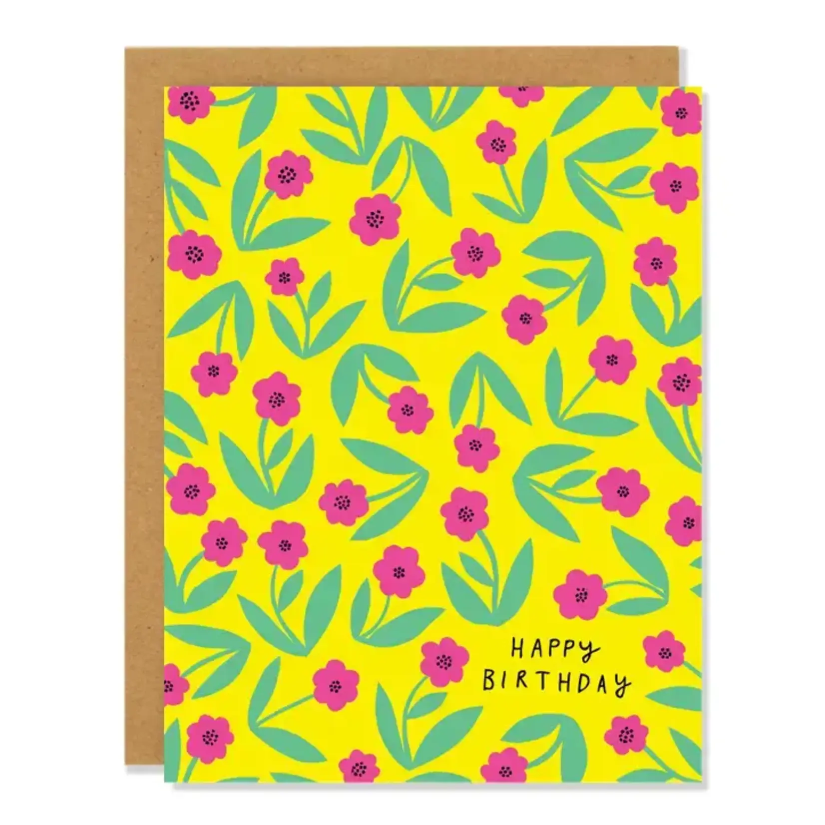 Card, Little Flowers Birthday