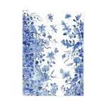 Tea Towel, Tile Tableau Blue Birds
