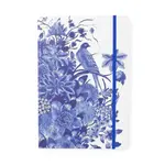 Notebook, Delft Blue birds Softcover A5 (Lined)