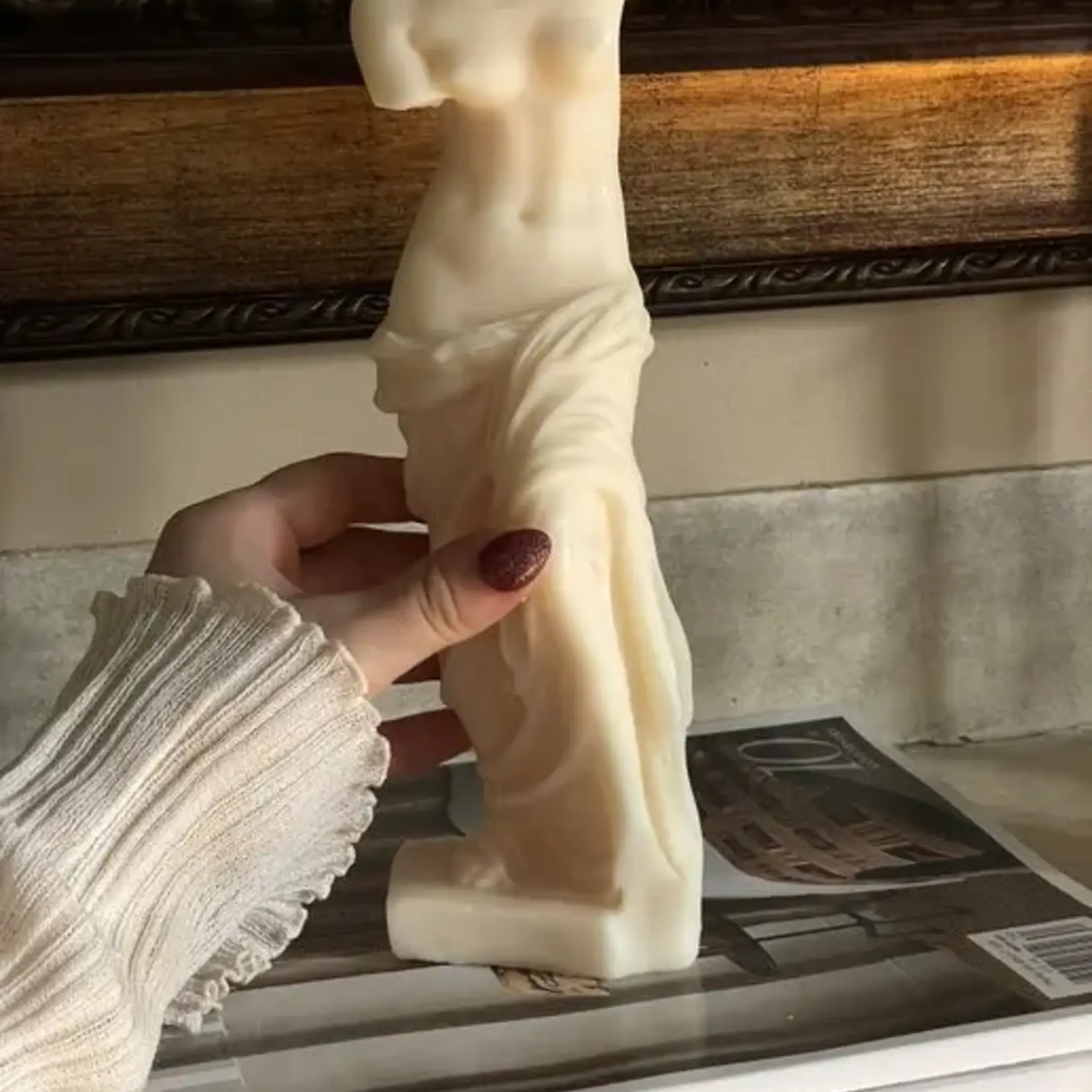 Candle, Venus de Milo Lg Soy