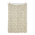 Tea Towel, Green Floral 20x28 in