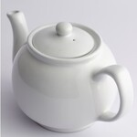 Teapot, White Classic 6-Cup
