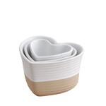 Measuring Cup, Rustic White s/3