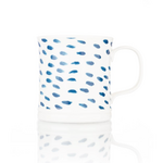Mug, Blue Dash