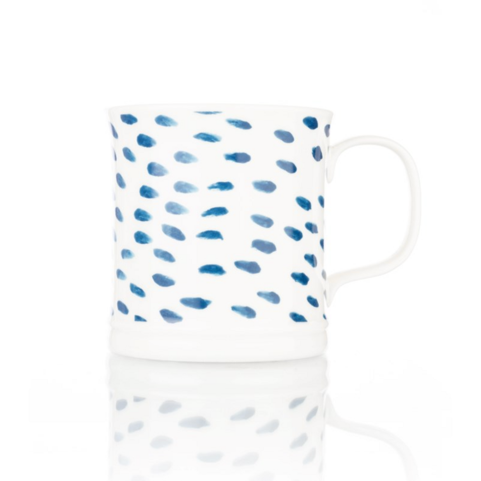 Mug, Blue Dash