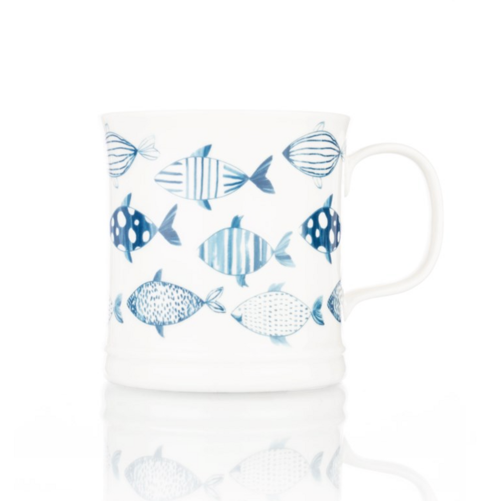 Mug, Blue Fish