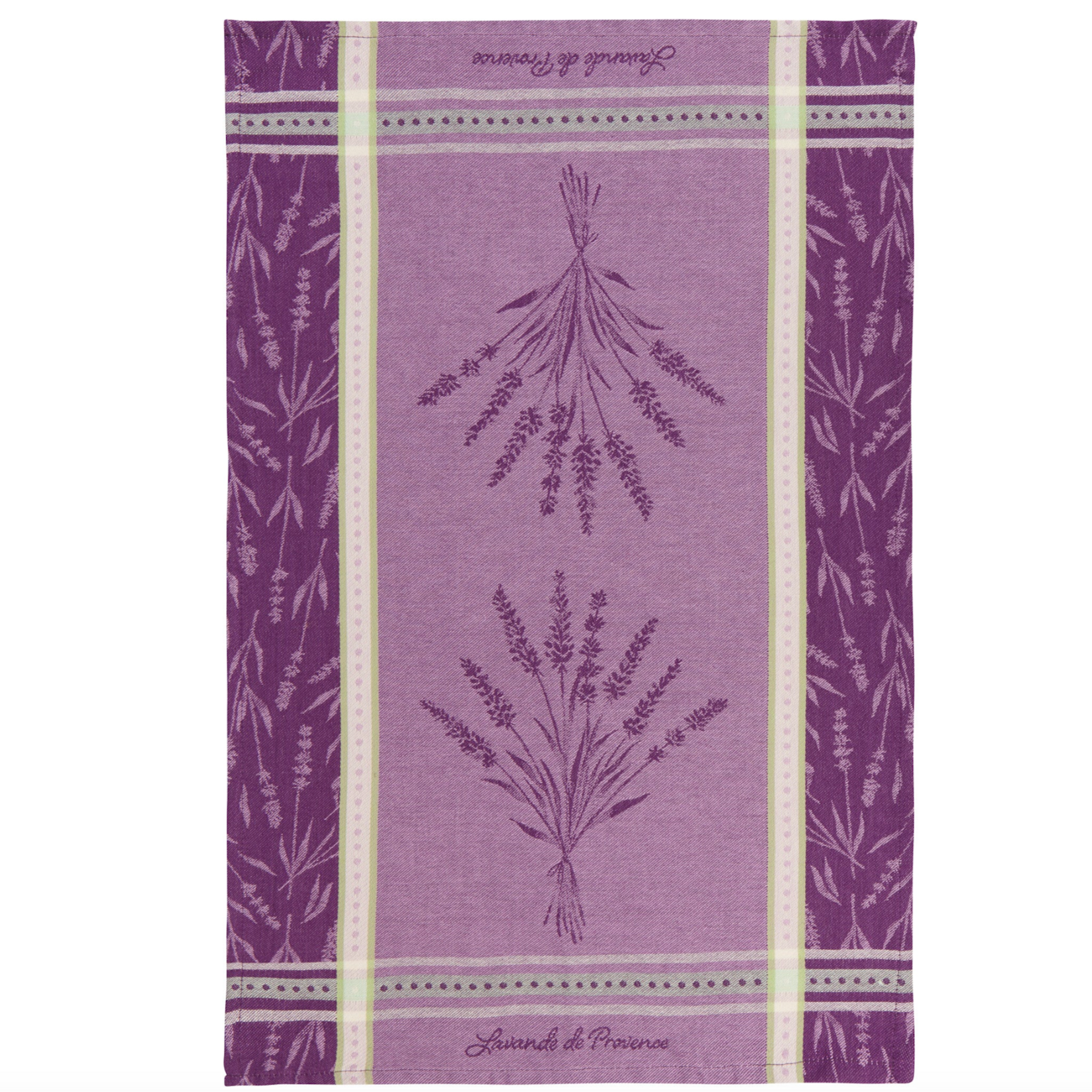 Tea Towel, Lavender Jacquard 18x28 in