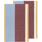 Tea Towel, Stripe Moonphase 18x28 in s/2