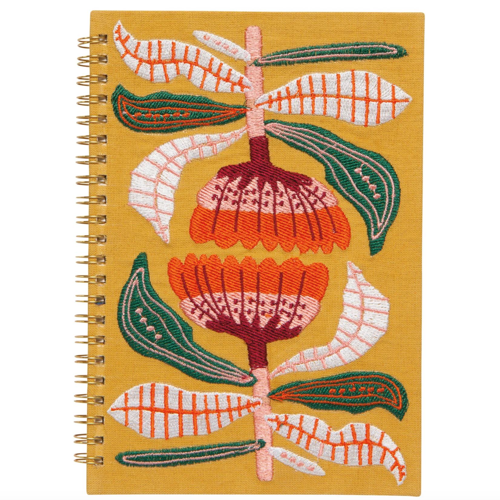 Notebook, Venus Embroidered 5.5x8 in