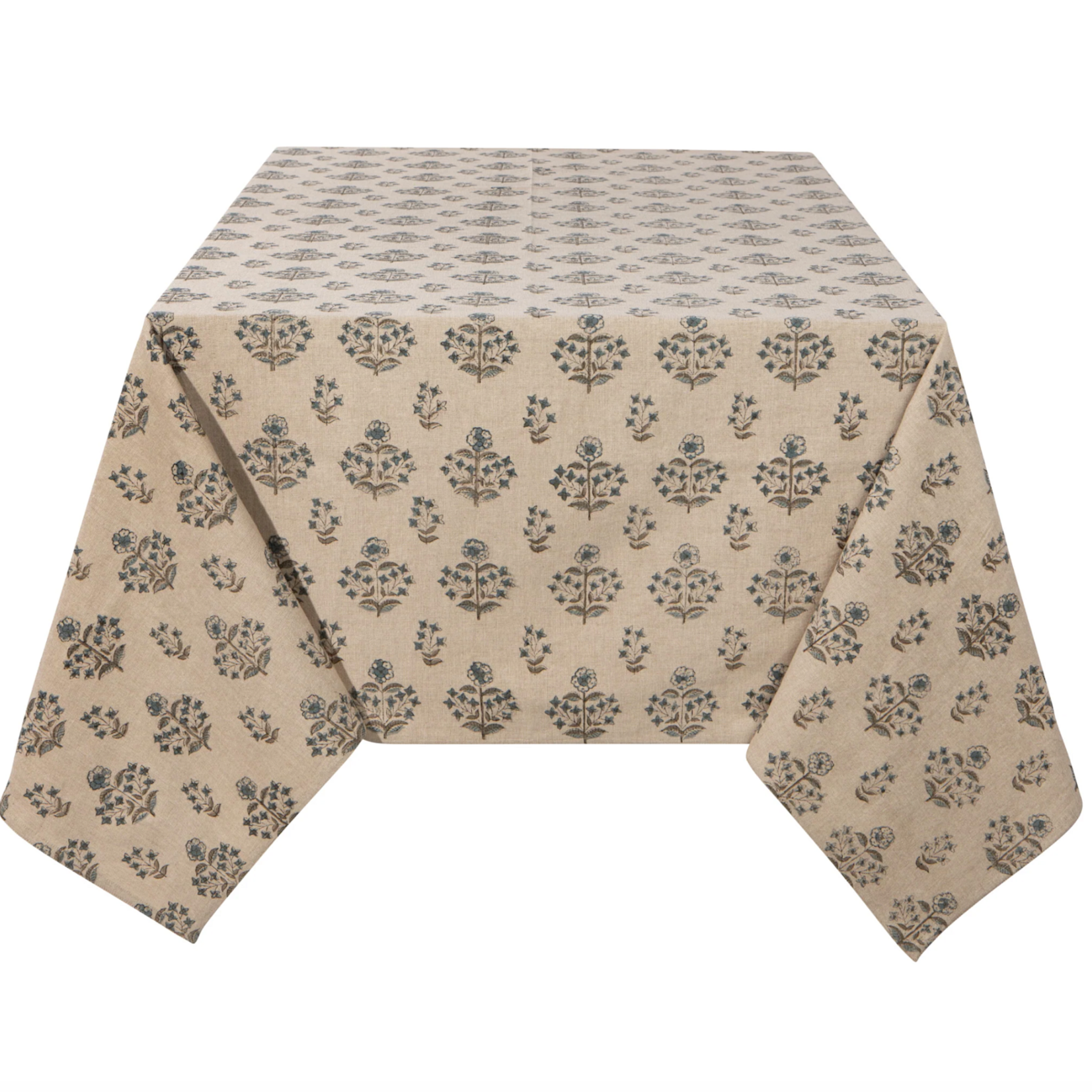 Tablecloth, Salvia Block Print 60x90