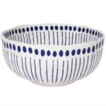 Bowl, Stamped Sprout 8 in