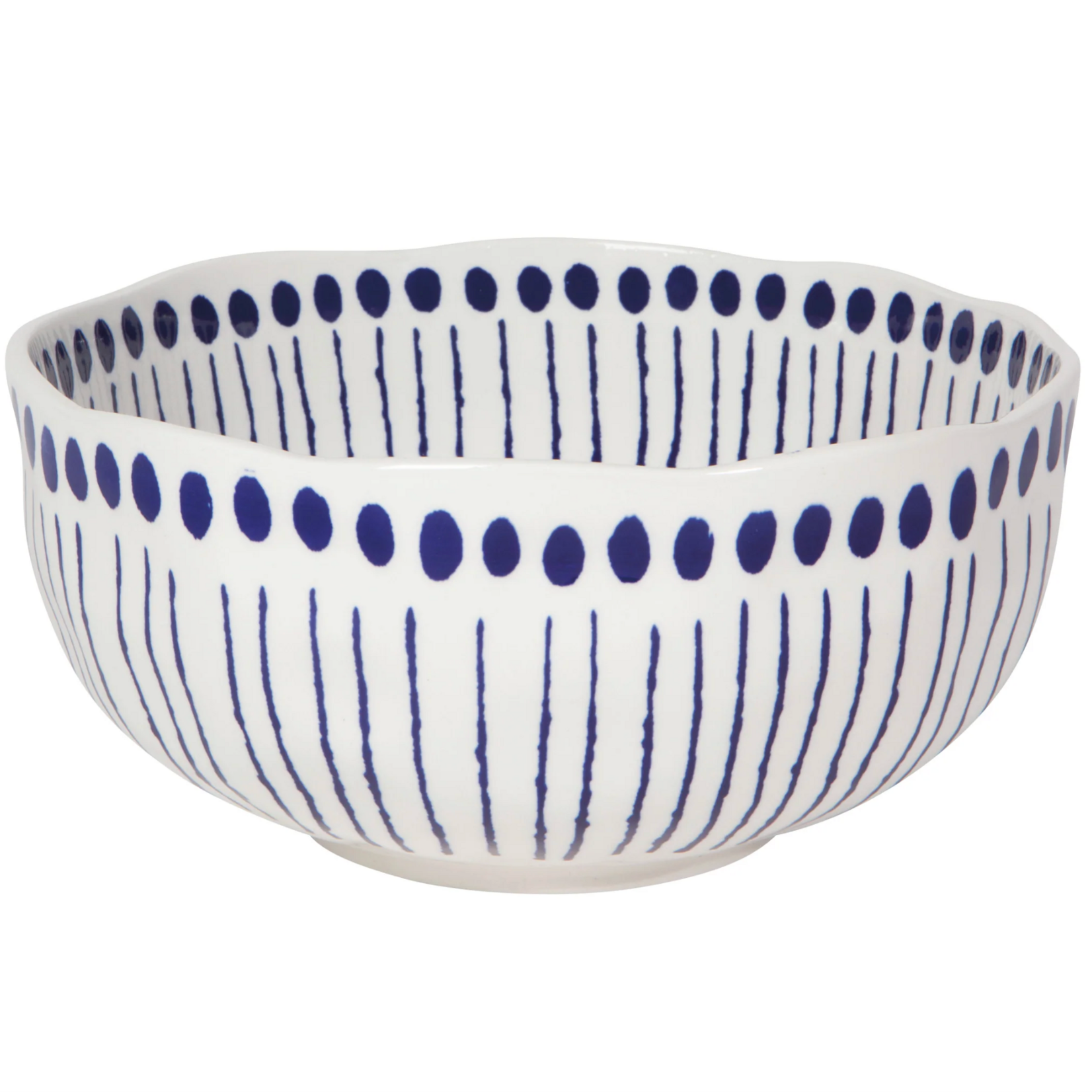 Bowl, Stamped Sprout 8 in