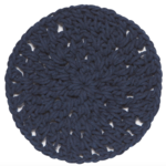Trivet, Knotted Midnight Blue 9 in