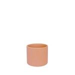 Potcover, Atlas Matte Peach Round 4 in