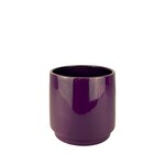 Potcover, Silas Plum Round 6.5 in