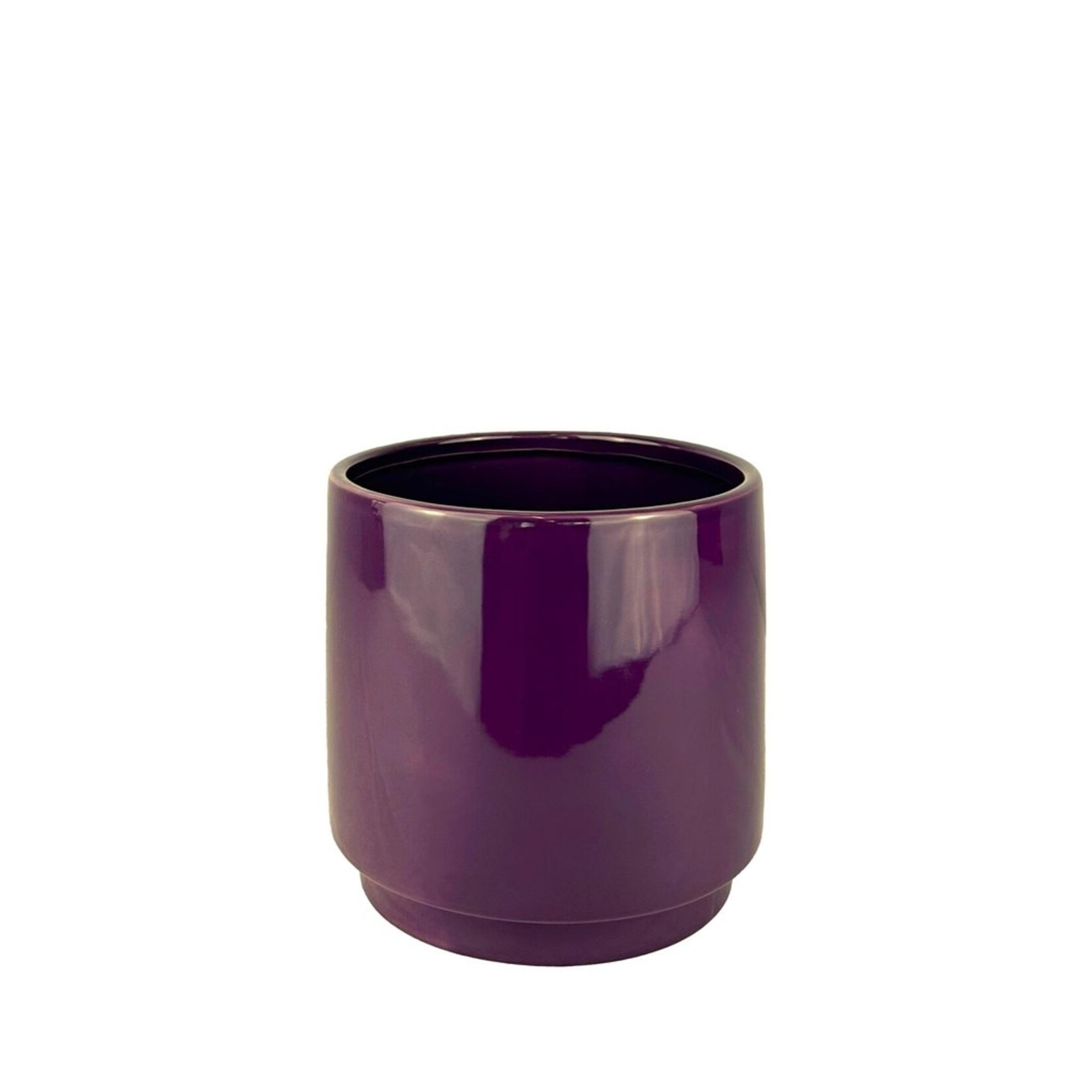 Potcover, Silas Plum Round 6.5 in
