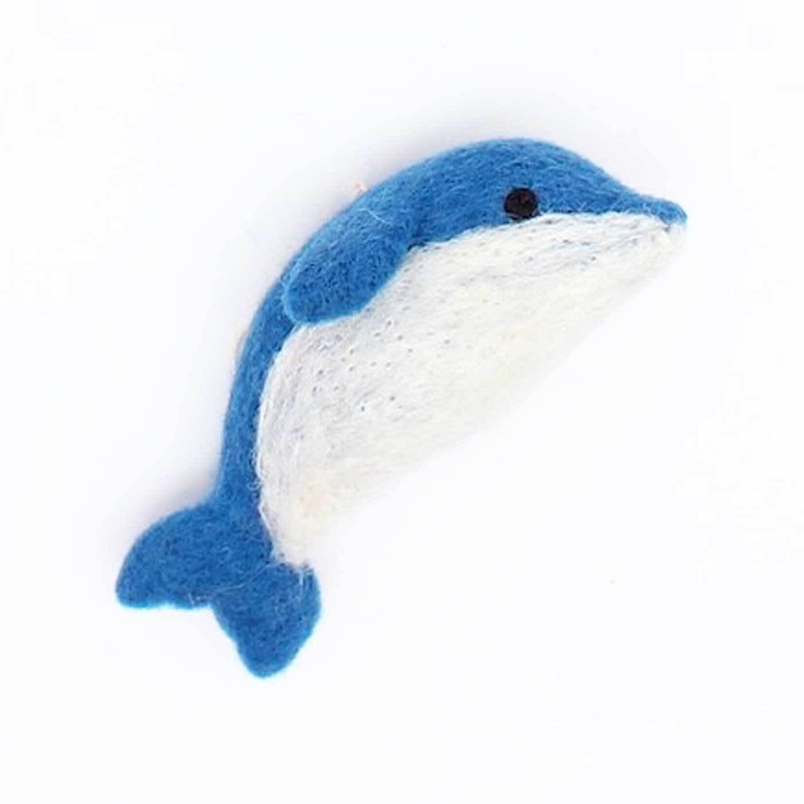 Ornament, Felt Fair Trade Dolphin