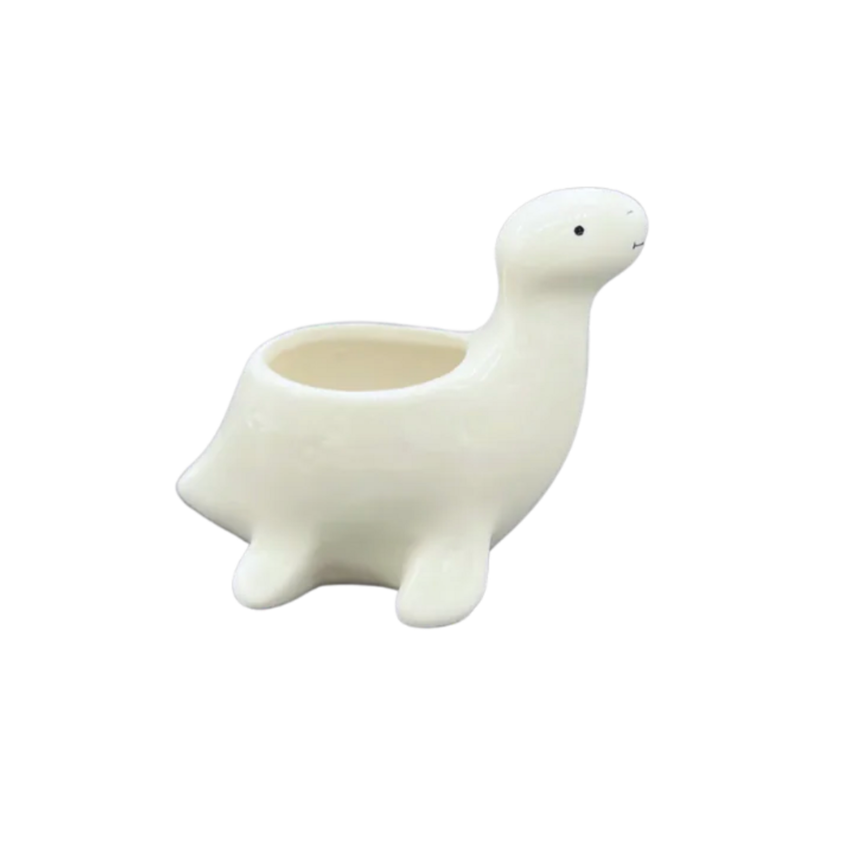 Pot, Plesiosaur White 2 in