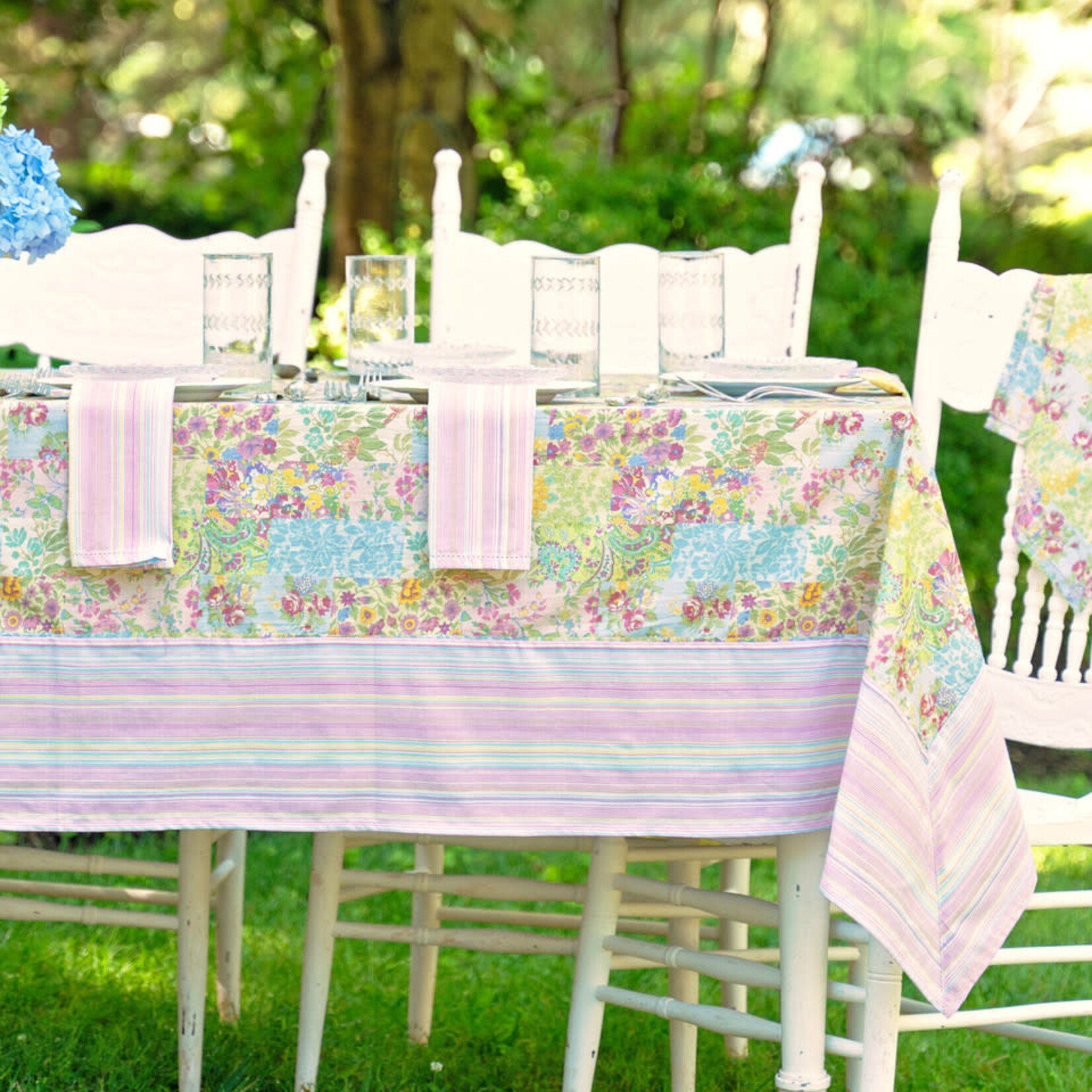Tablecloth, Garden Collage Pastel 60x90 AC