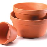 Pot, Terracotta Half 9.75 in