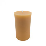 Candle, Beeswax Pillar 5 in