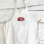 Apron Childrens, Ladybug Cotton