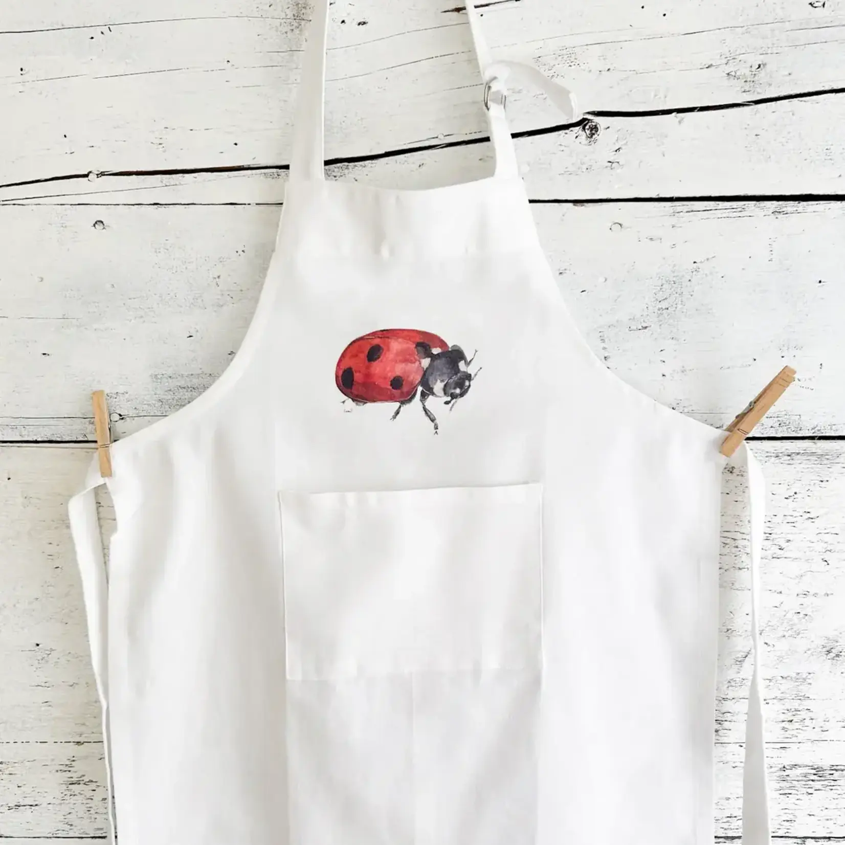 Apron Childrens, Ladybug Cotton