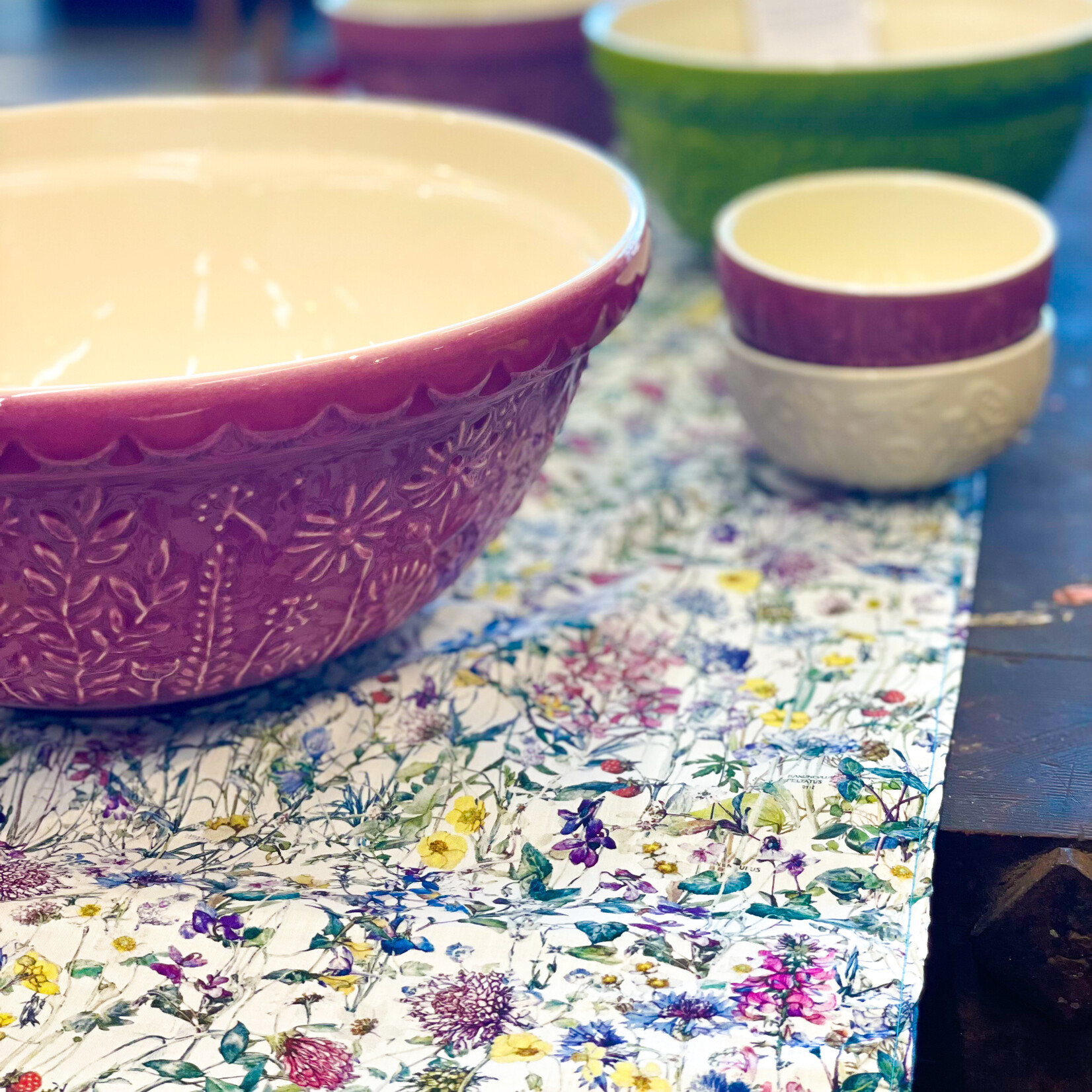 Table Runner, Liberty Wild Flowers 96in