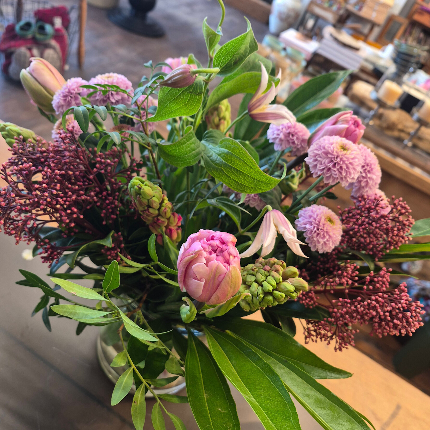 Springy Bowl Seasonal Floral Arrangement