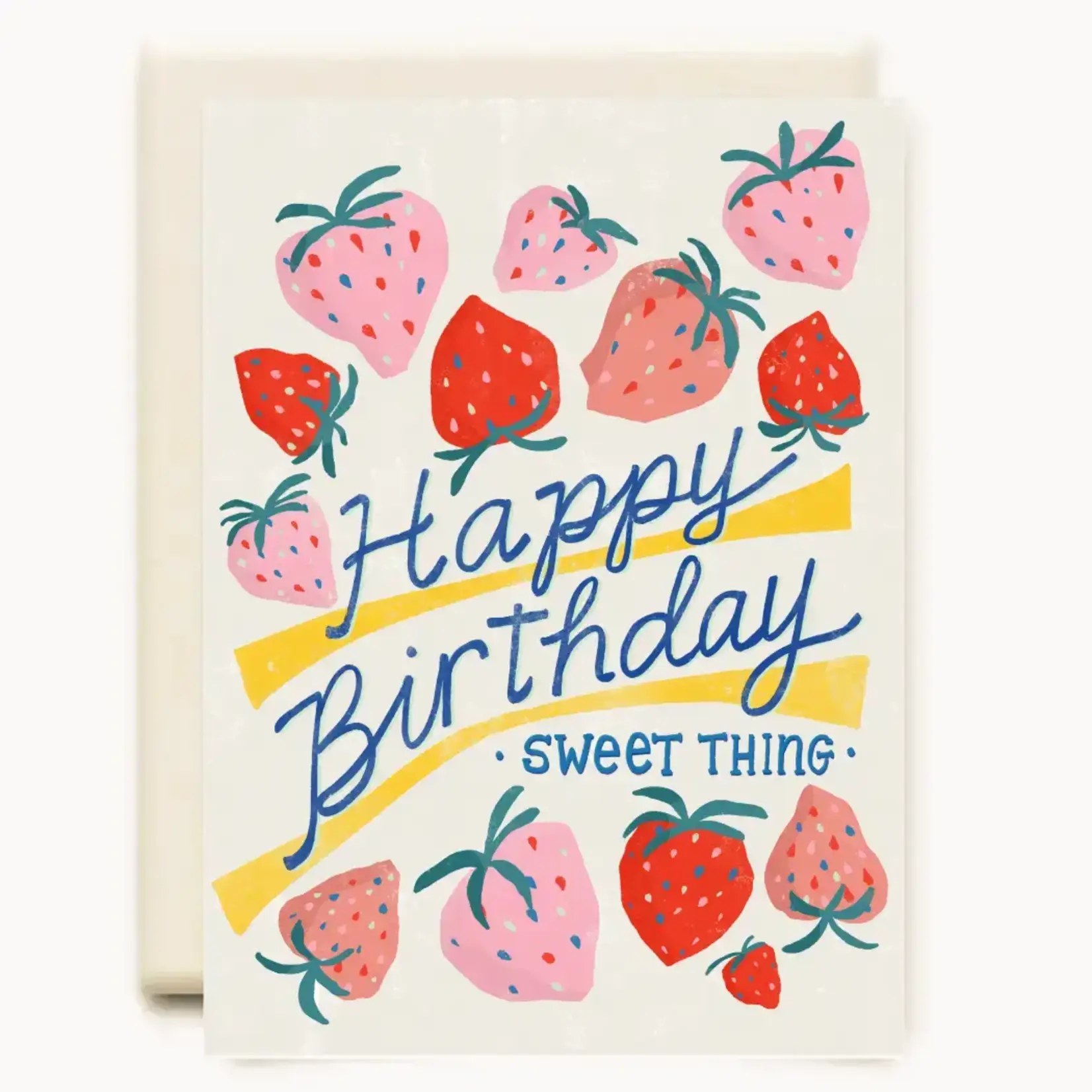 Card, Strawberries Birthday