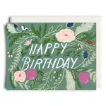 Card, Greenery Birthday