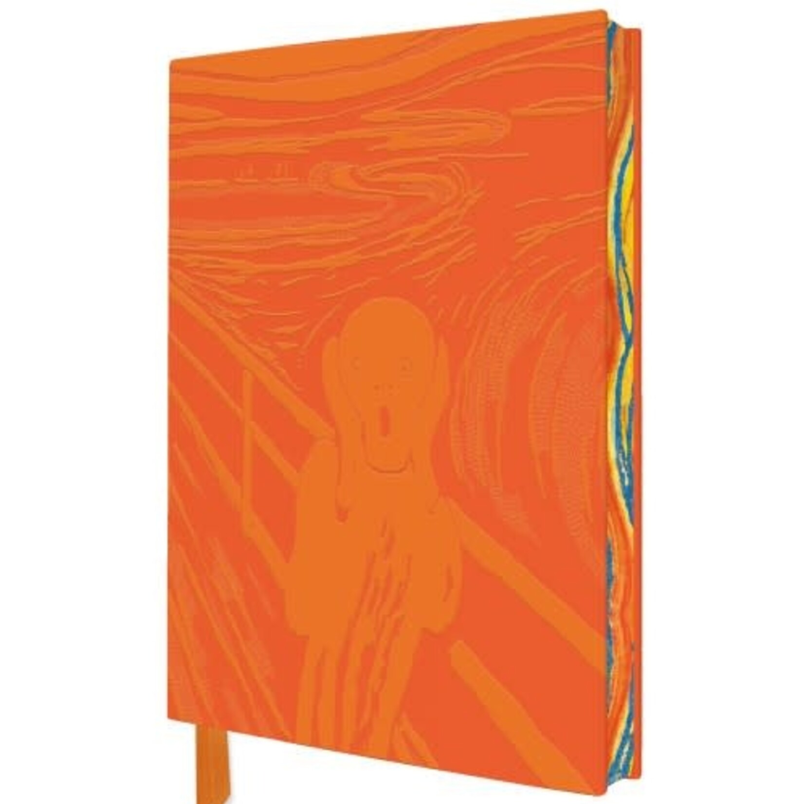 Journal, Leather Orange Scream