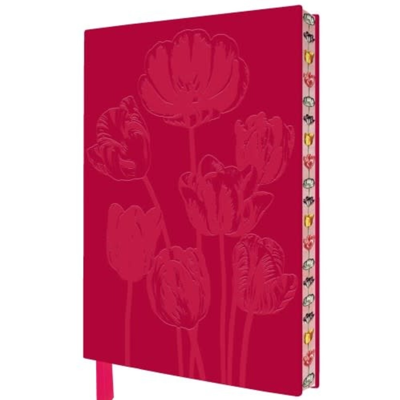 Journal, Leather Pink Tulip