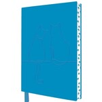 Journal, Leather Blue Cat