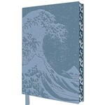 Journal, Leather Blue Wave