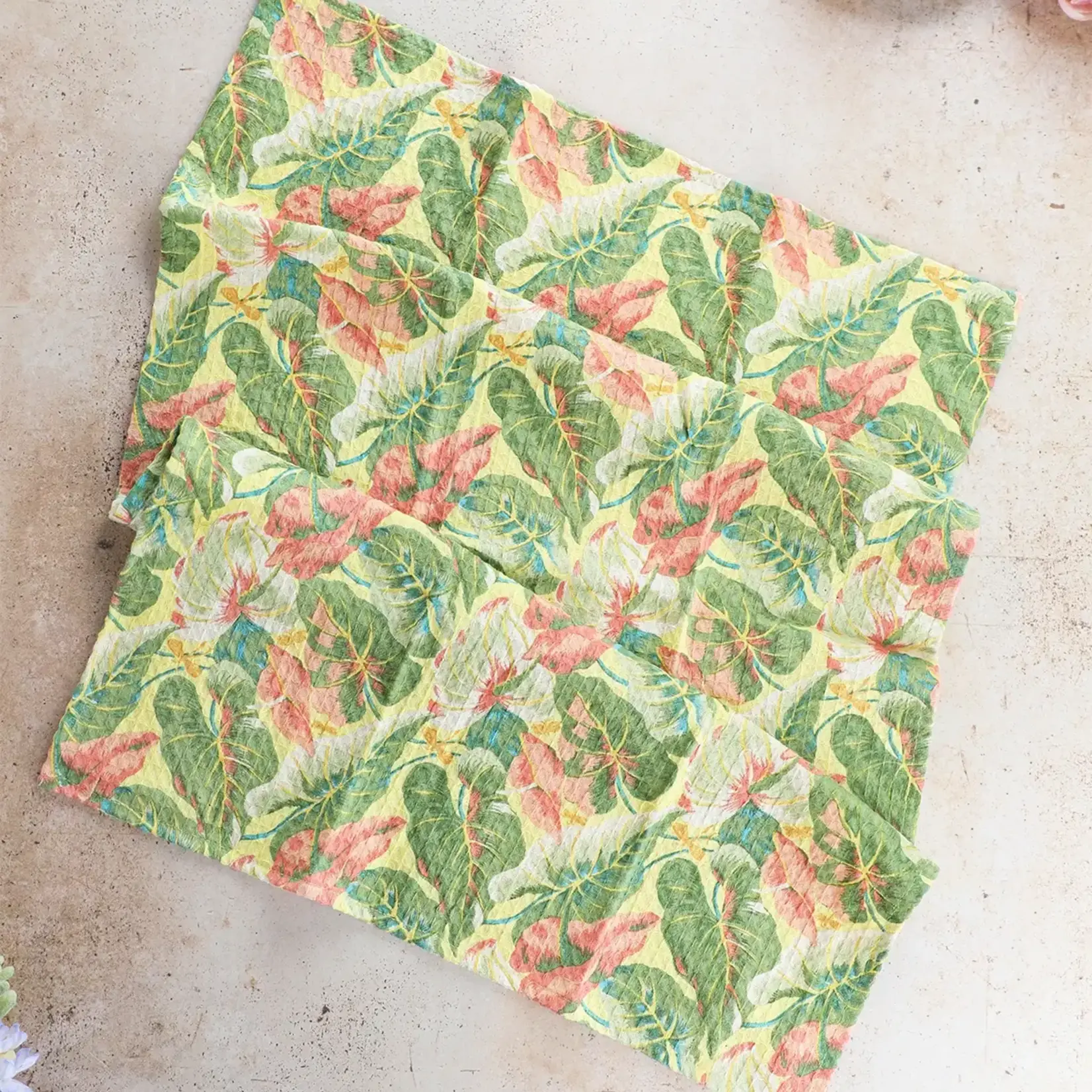 Tea Towel, Andaman Yellow