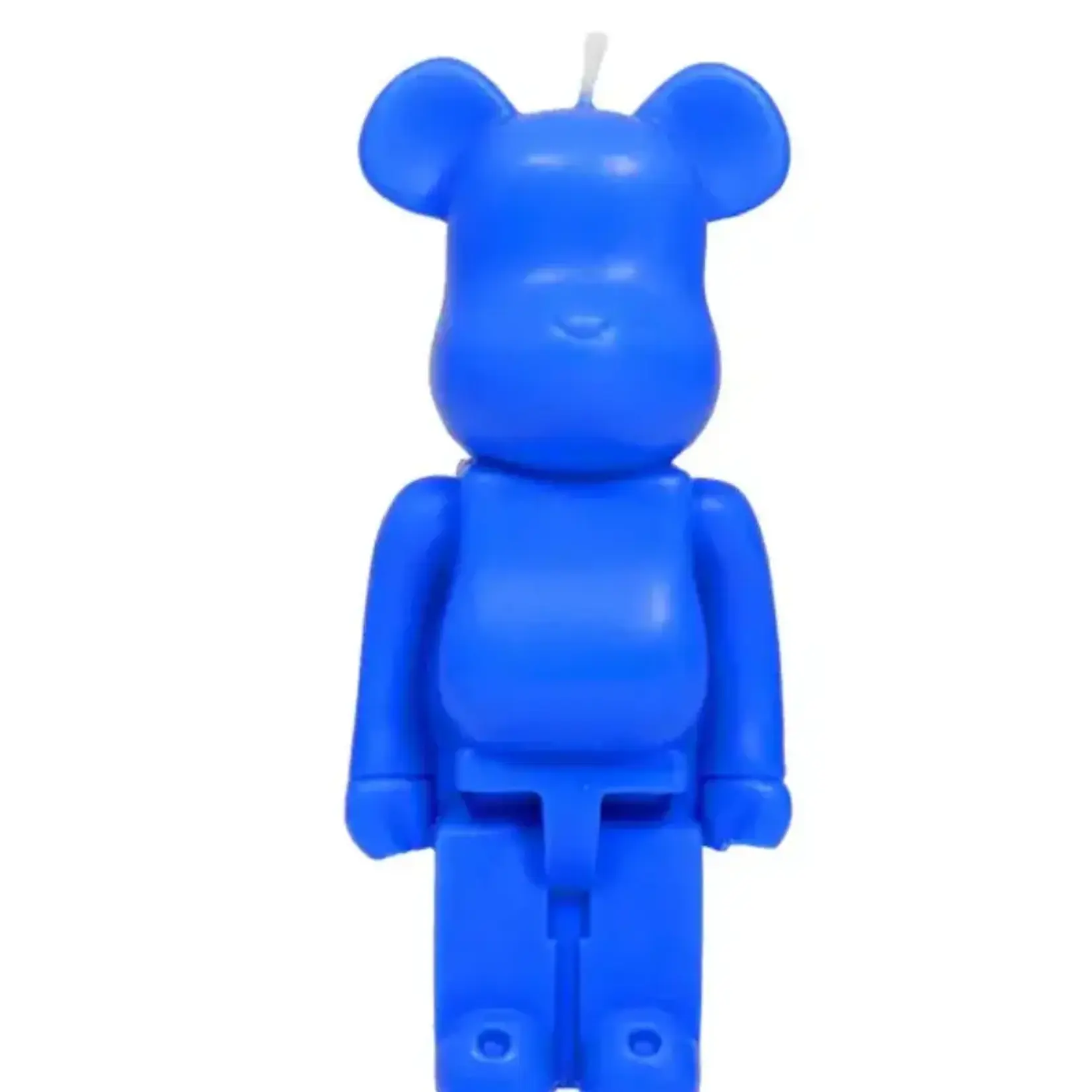 Candle, Bear Blue 7.5 in