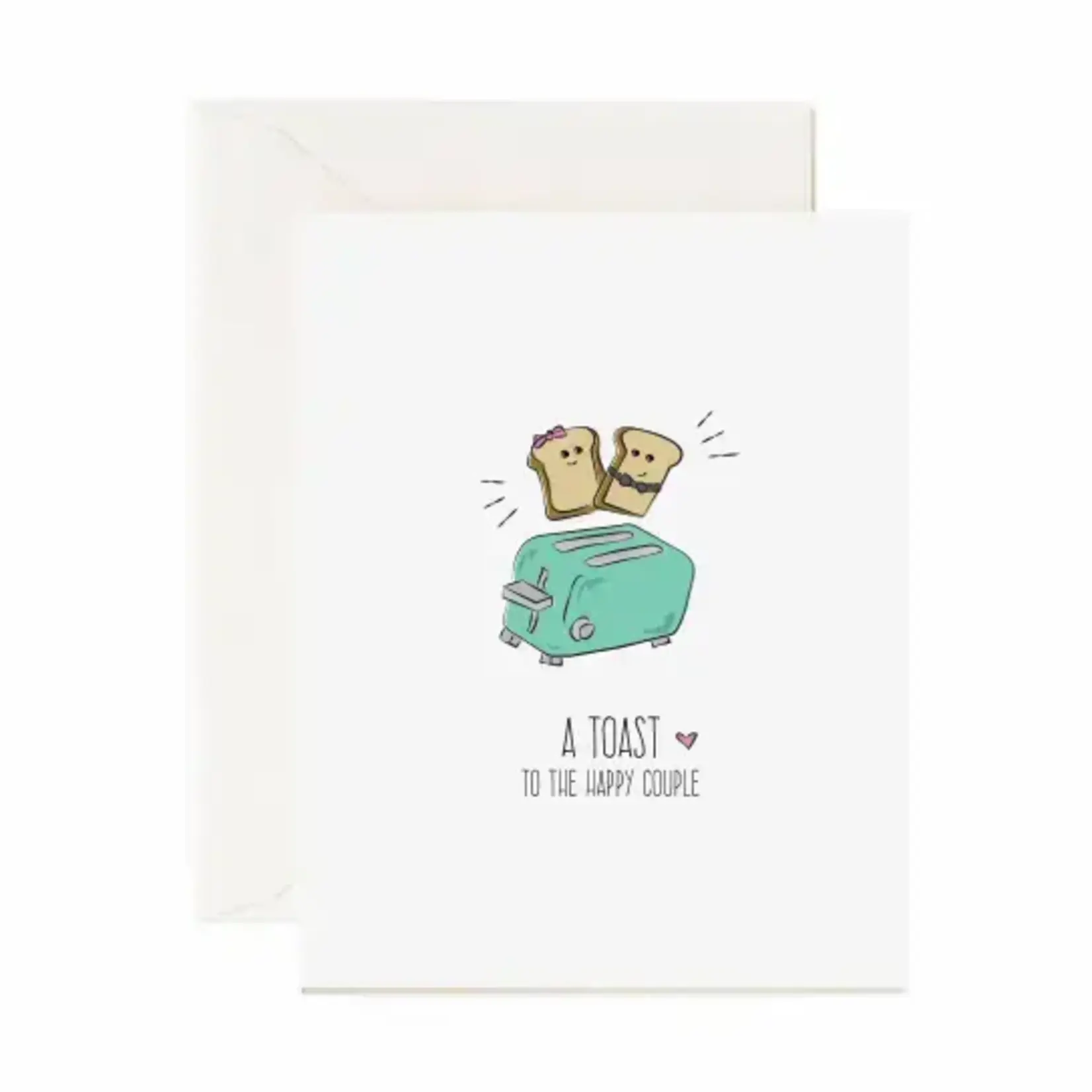 Card, A Toast Couple