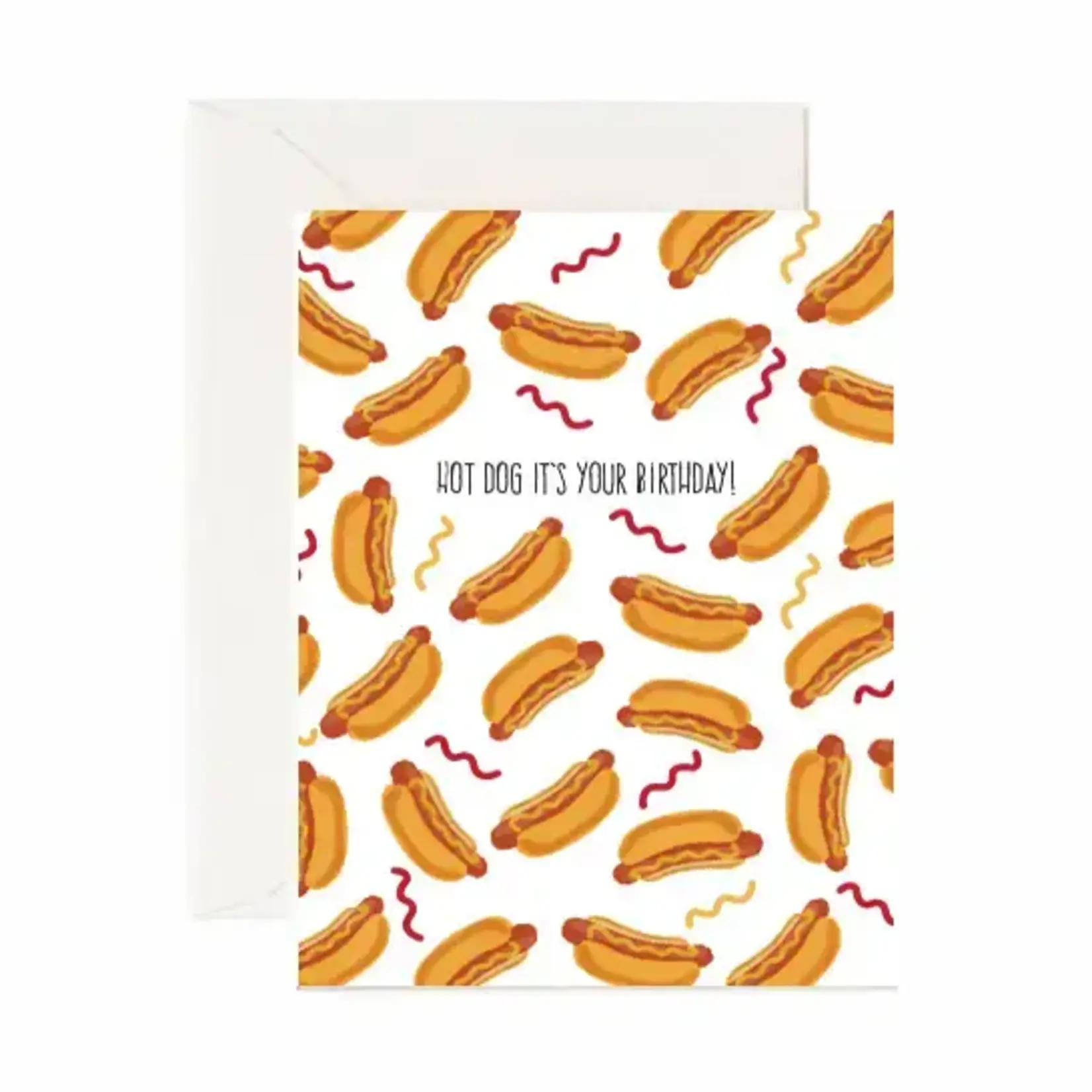 Card, Hot Dog Birthday