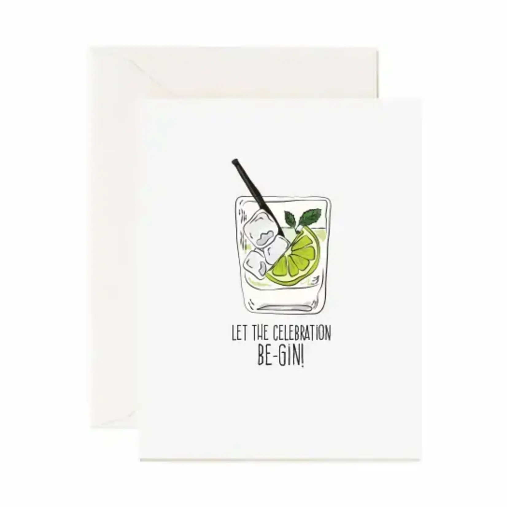Card, Let The Celebration Be-gin